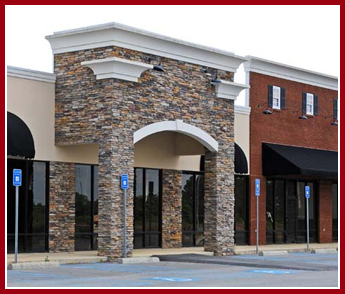 Commercial Building with Stone Veneers in Columbus, OH